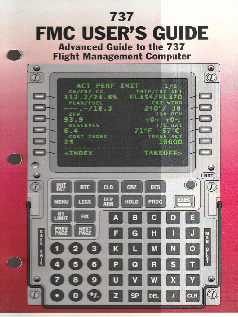 趣味・スポーツ・実用 FMC USER'S GUIDE B737 FMC USER'S GUIDE B737 - メルカリ