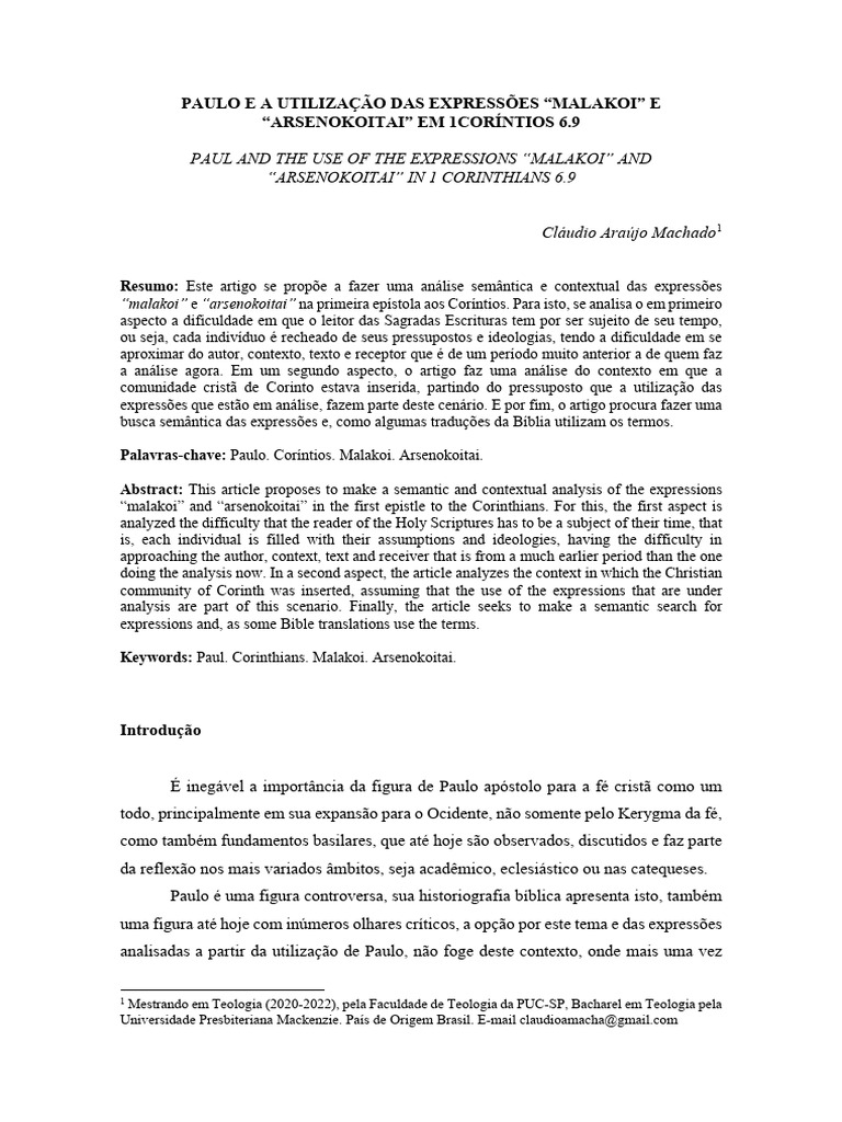 Análise de 
