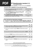 TAPS Tool Parts I and II | PDF | Substance Abuse | Cannabis (Drug)