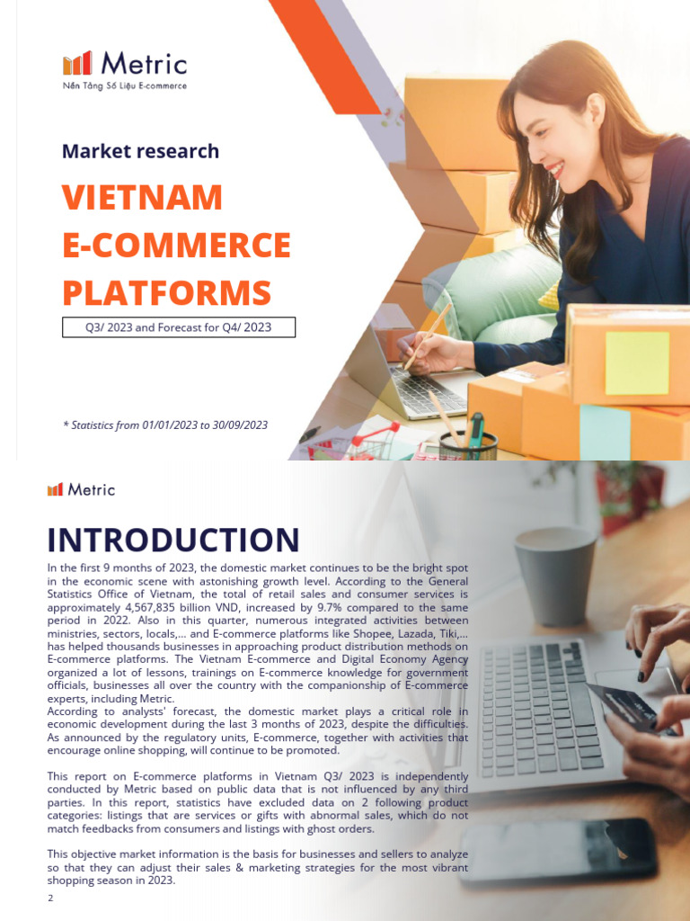 Ecom Report Q3.2023-By Metric - en - Full | PDF | E Commerce | Clothing