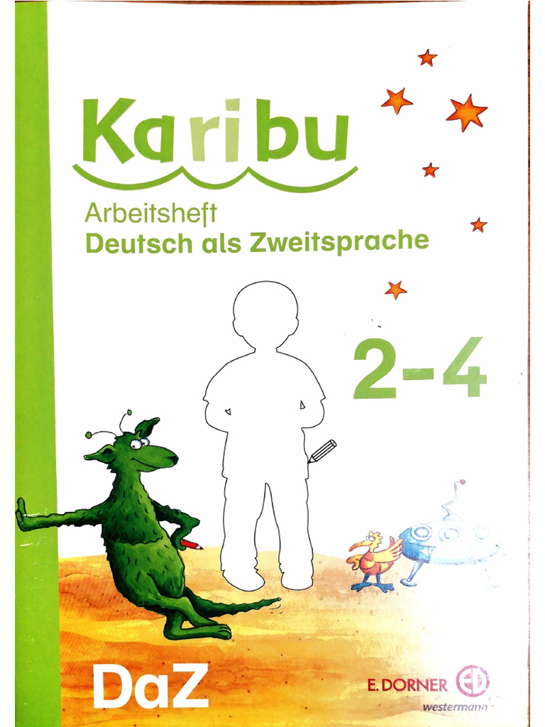 Deutsch - Karibu Arbeitsheft Deutsch Als Zweitsprache 2-4 | PDF