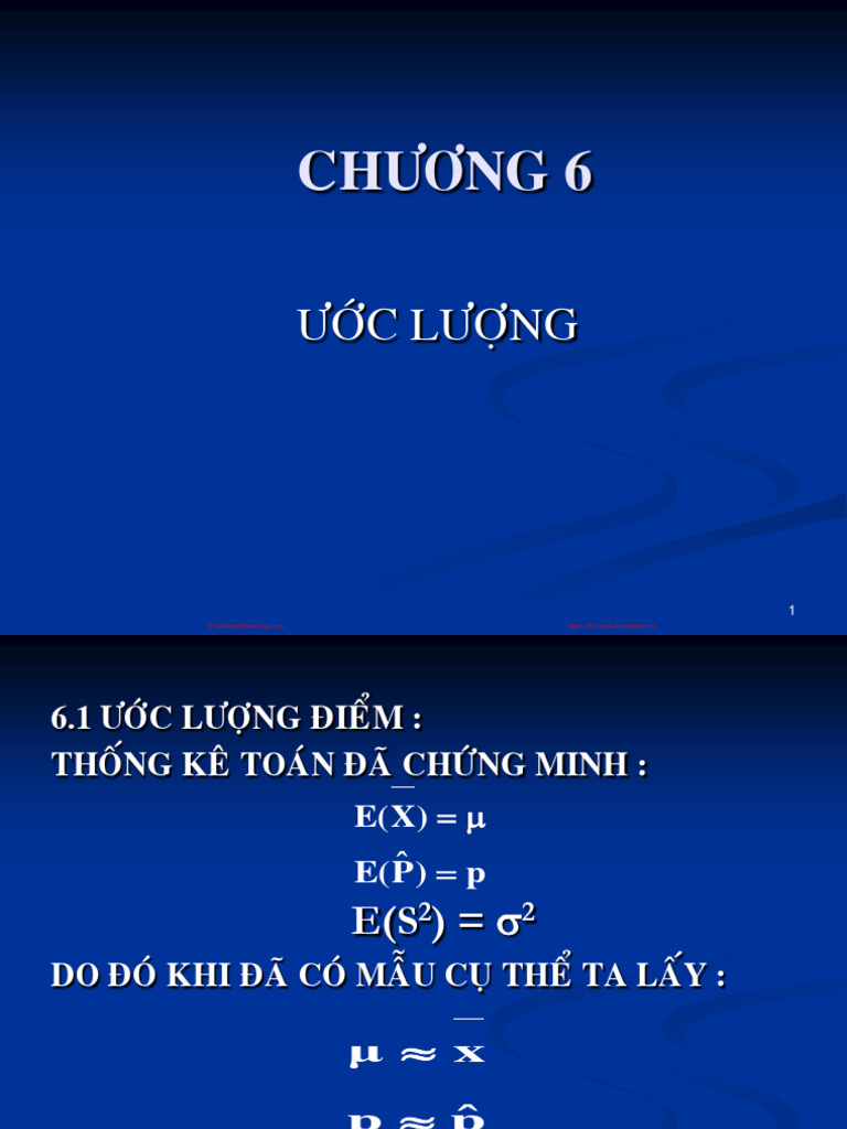 Nguyen-Ly-Thong-Ke-Kinh-Te - Chuong6-Uoc-Luong - (Cuuduongthancong ...