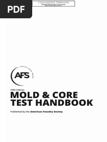 Mold & Core Test Handbook (5th Edition)