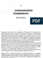 Download Dell Hymes on Communicative Competence Pp 53-73 by jostomu8723 SN74833626 doc pdf