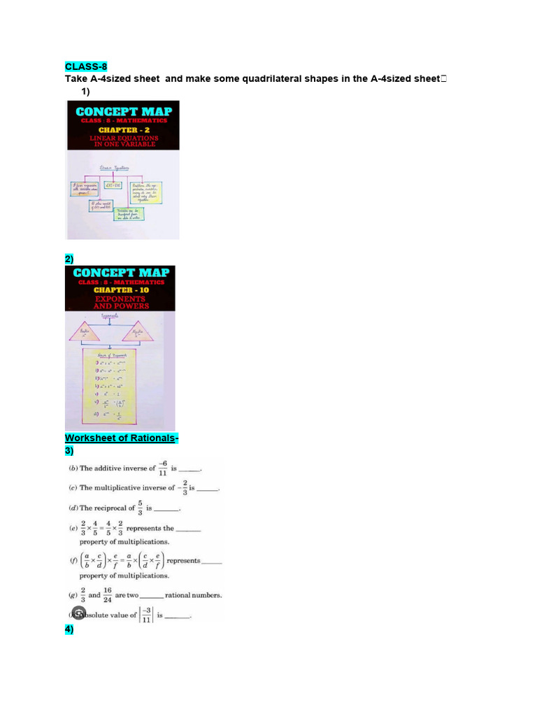 MATHS ACTIVITIES FOR CLASS 8 PDF visual data 7