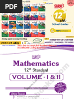 11th Maths Vol2 EM WWW - Tntextbooks.in | PDF | Matrix