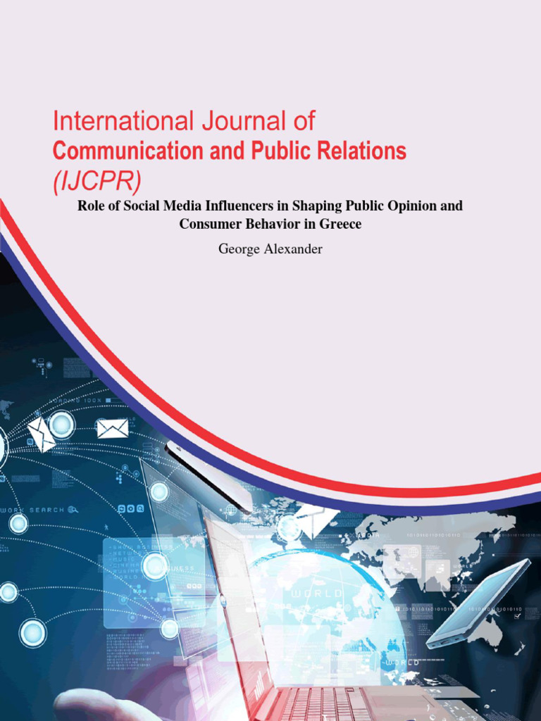 Role of Social Media Influencers in Shaping Public | PDF | Consumer ...