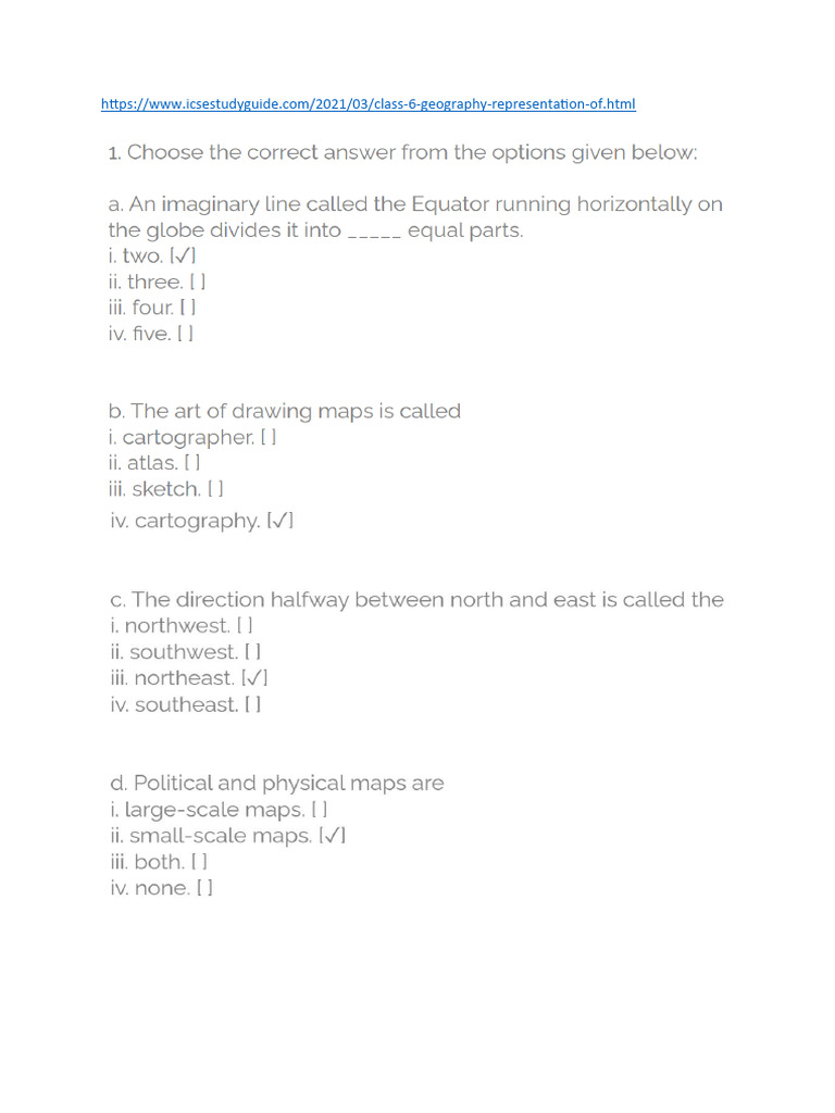 Geography Chapter 1 | PDF | Map | Stream