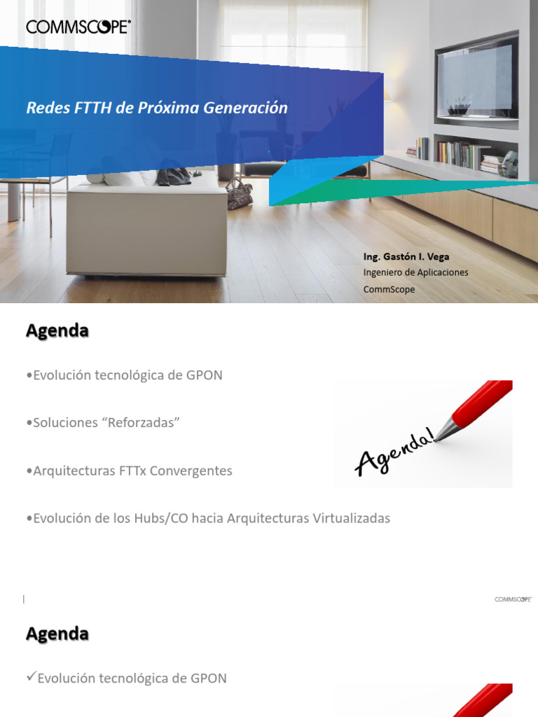 Redes FTTH de Próxima Generación | PDF | Tecnología digital | Redes de ...
