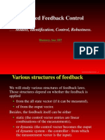 Advanced Feedback Control