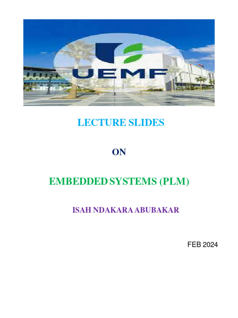 EMBEDDED SYSTEMS DESIGN-2 | PDF | Random Access Memory | Microcontroller