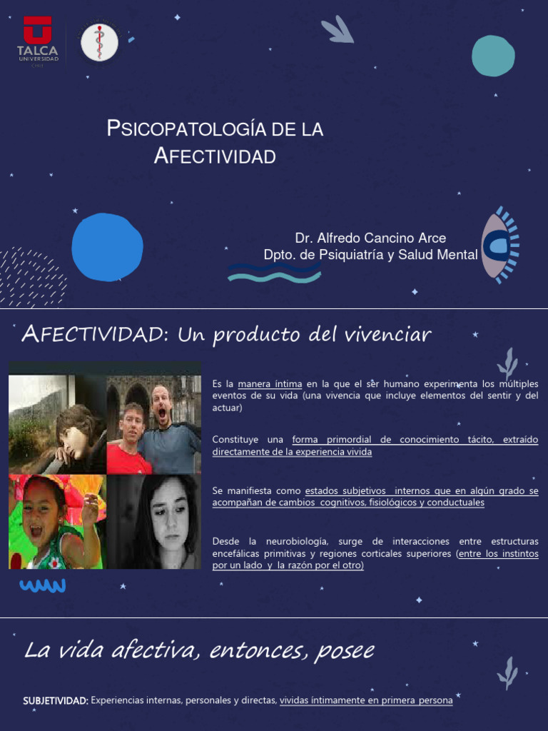 Clase 6 Psicopatología de La Afectividad | PDF | Las emociones ...