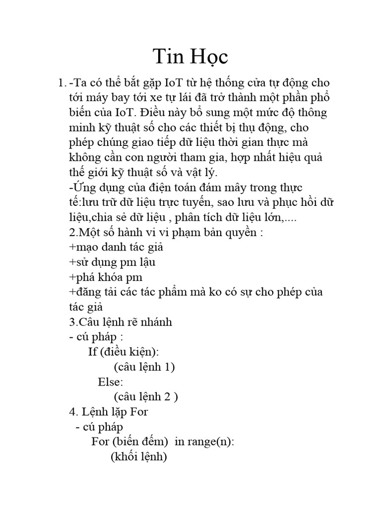 So N Thi 1 | PDF