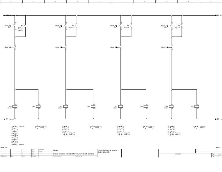 Relay Control Circuit Circuit Diagram