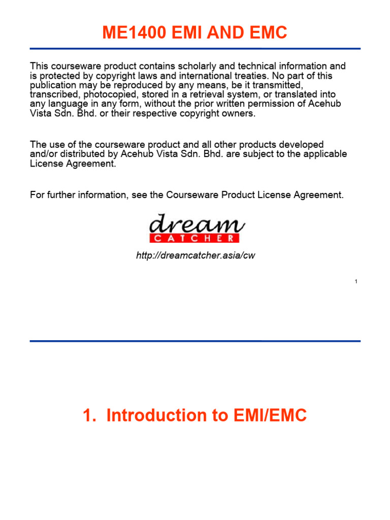 Understanding EMI and EMC Concepts | PDF | Electromagnetic ...