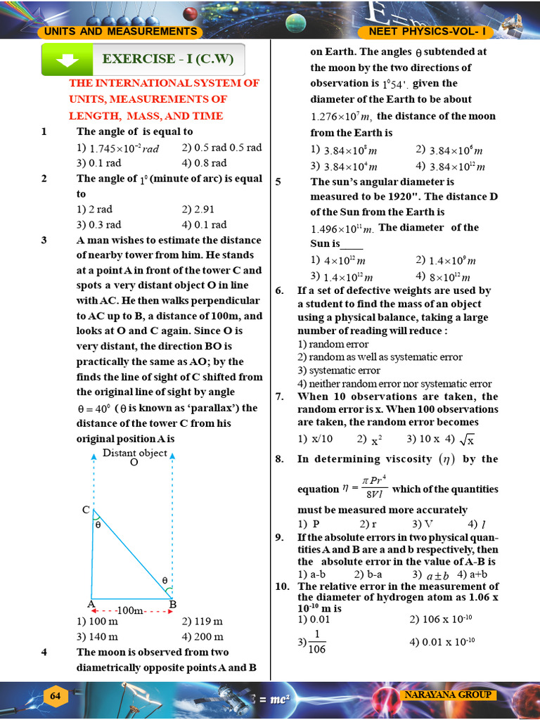 2b.UNITS AND MEASUREMENTS EXERCISES (64-97) | Download Free PDF | Force ...