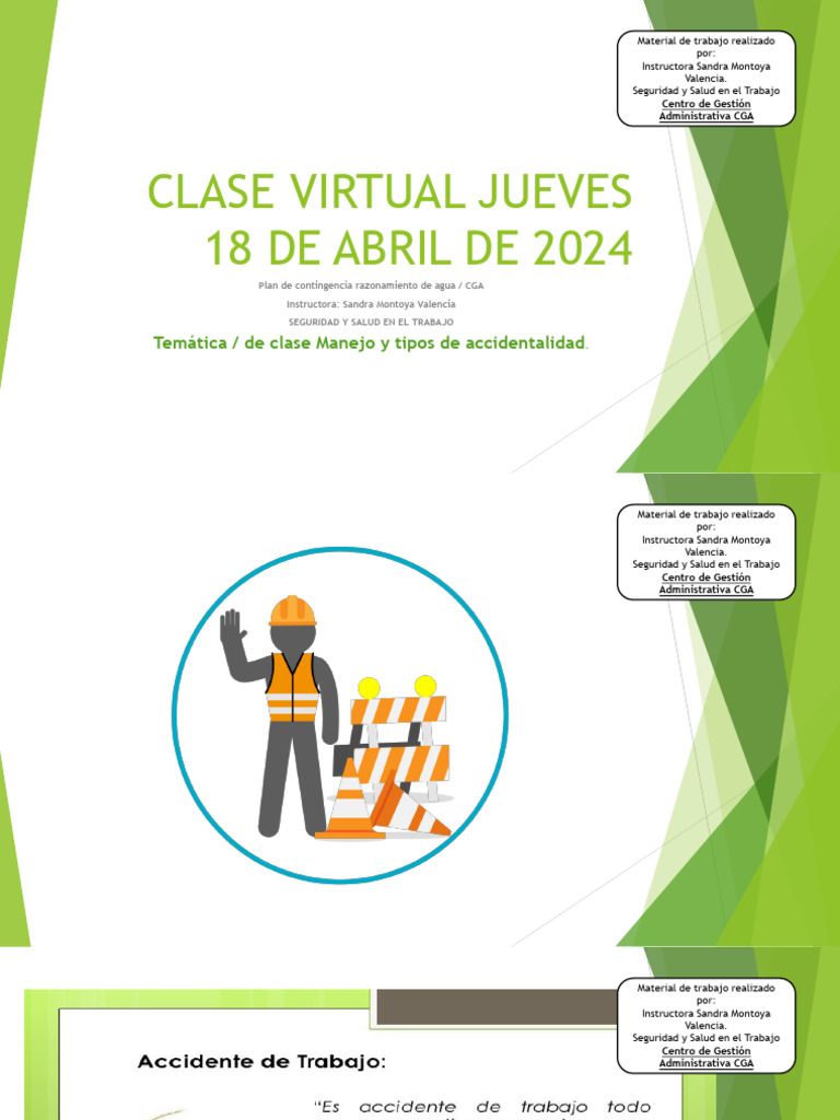 Clase Virtual Jueves 18 de Abril de 2024 Cga | PDF