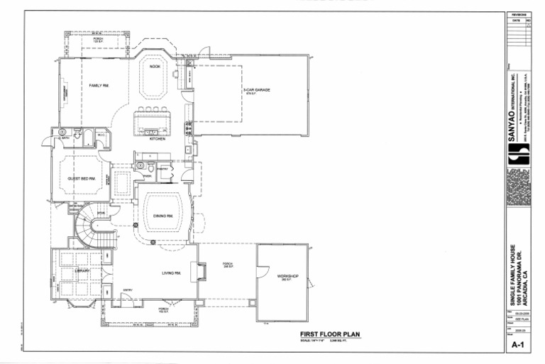 As-Built First Floor Plan | PDF
