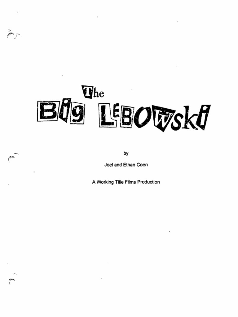 the-big-lebowski-pdf