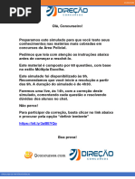 Simulado Policial Direção - Concursos