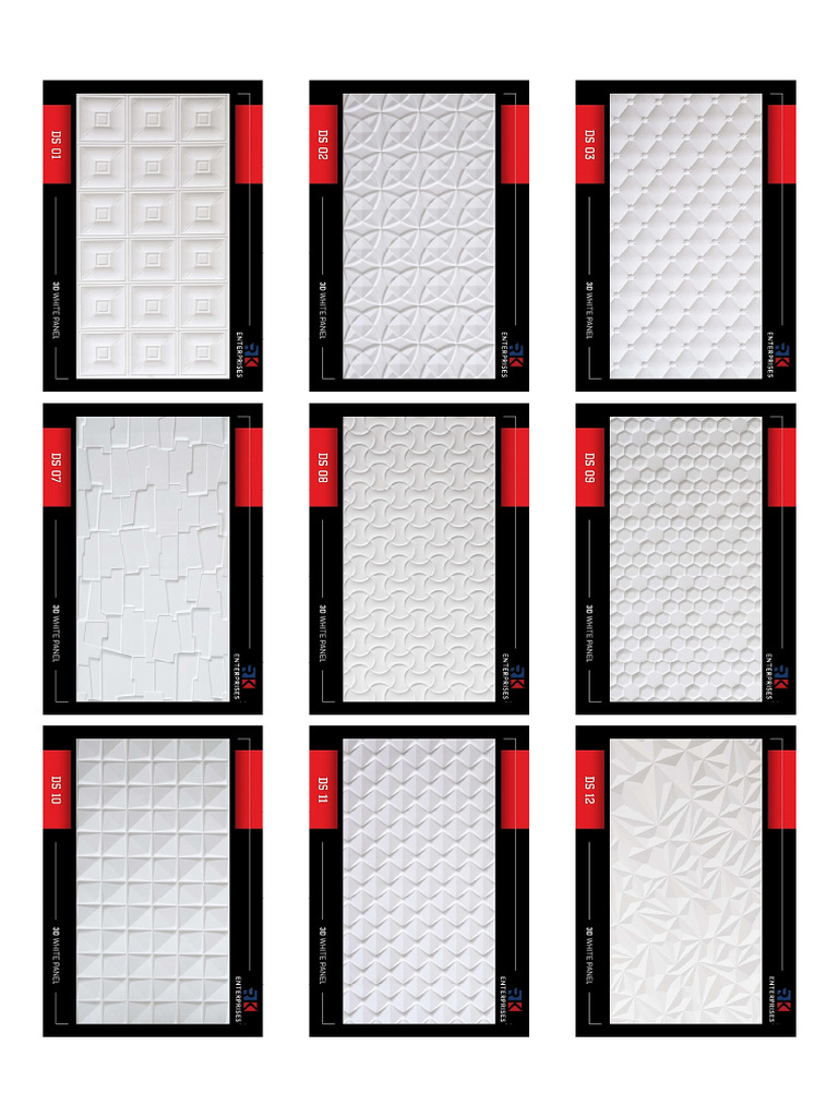 3D White Panel | PDF