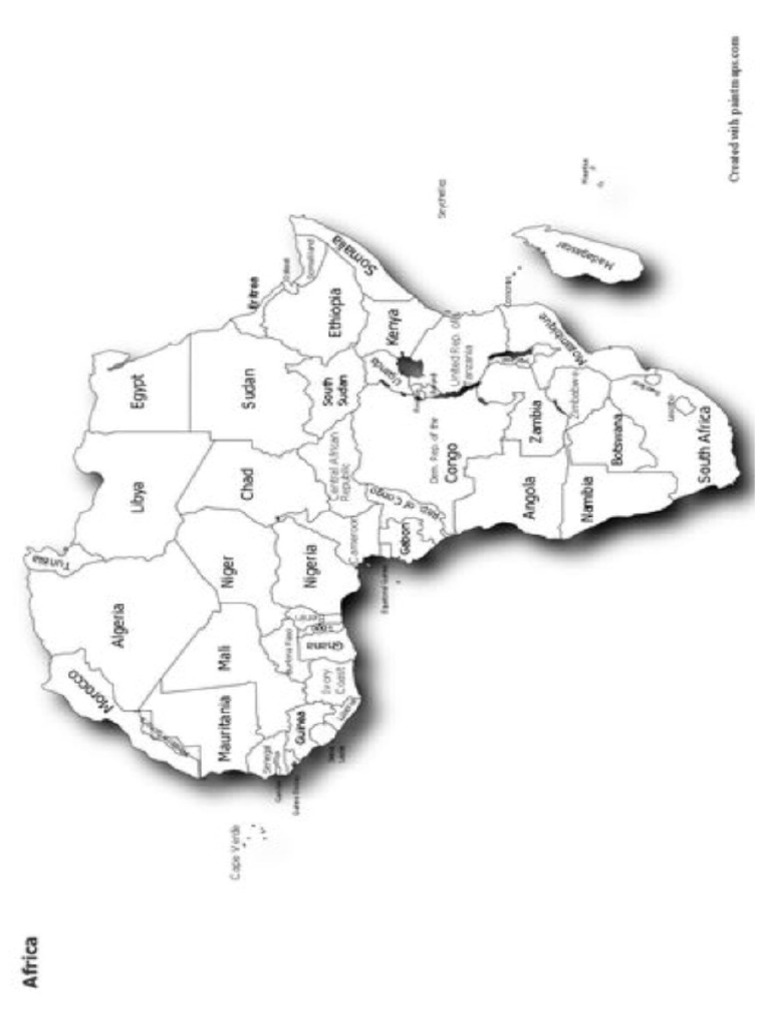 Mapas en Blanco y Negro | PDF