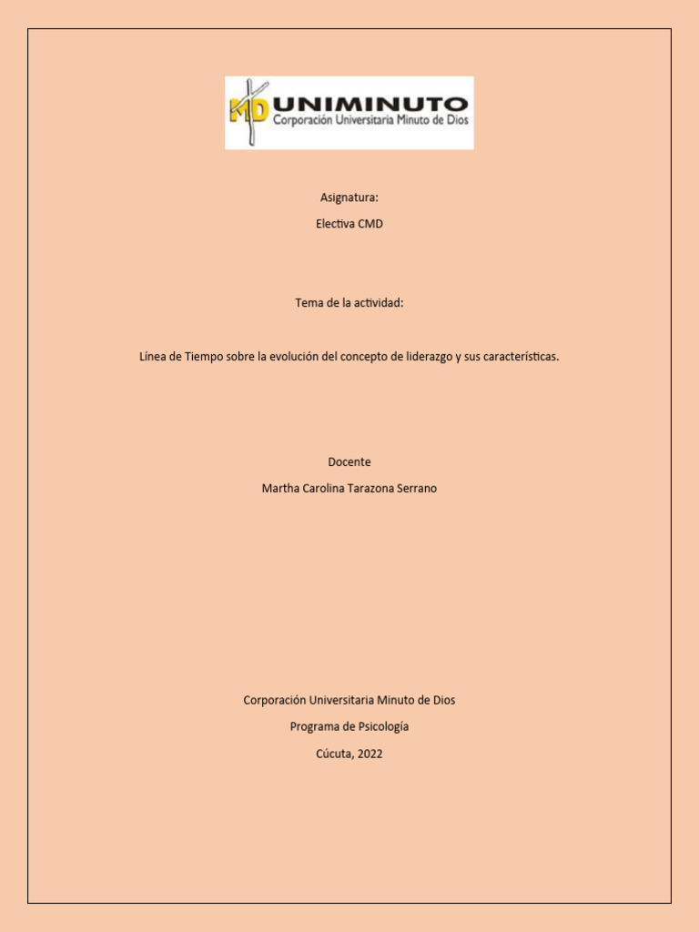 Evolución del Liderazgo a lo Largo de la Historia | PDF | Liderazgo ...
