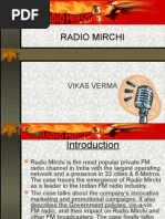 Download Radio Mirchi by 29vikas SN7484876 doc pdf