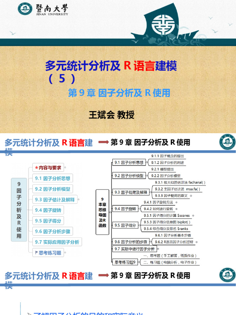 第9章因子分析| PDF