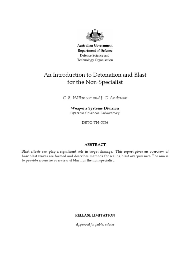 Semi Buried Explosion | PDF | Science & Mathematics