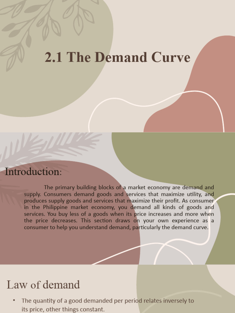 Understanding the Demand Curve in Economics | PDF | Demand | Demand Curve