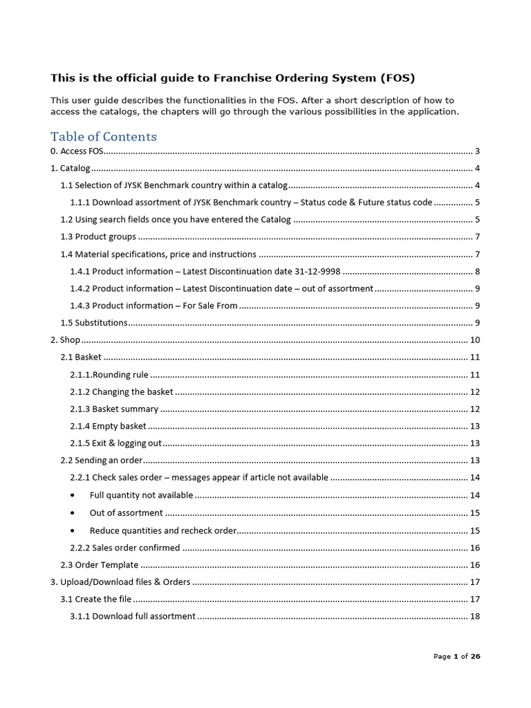 Jysk Internet Sales Guide | PDF | Information Technology | Software