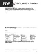 Download clinical diagnostic assessment1 by jirehcounseling SN7485106 doc pdf