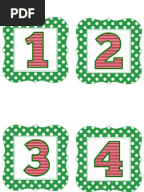 Circle Polka Dot Letters Lower Case