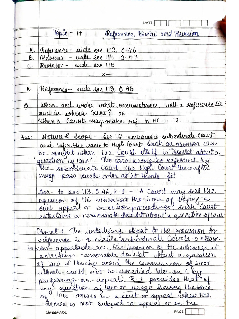 Review, Revision& Reference | PDF