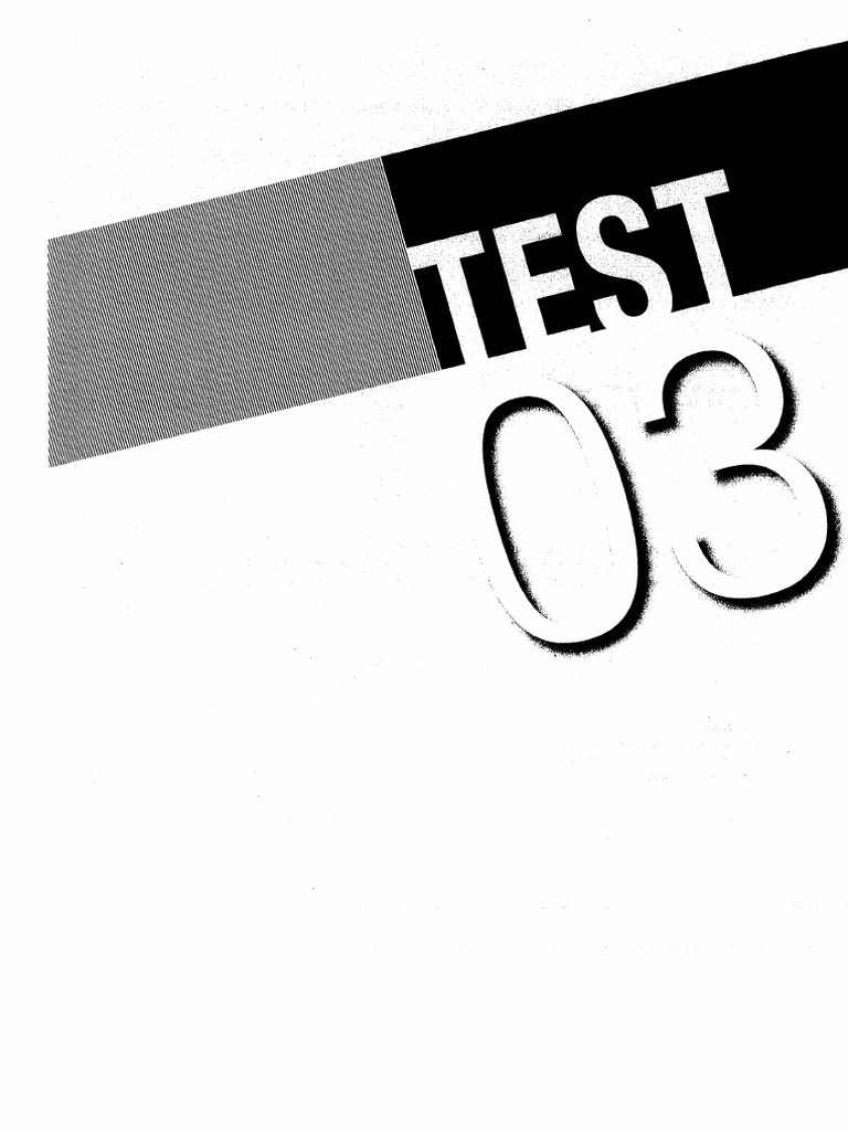 Test 3 Reading | PDF