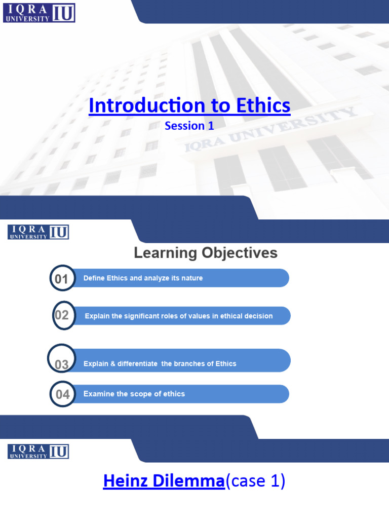 Introduction To Ethics | PDF | Morality