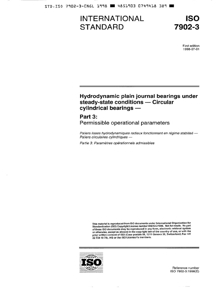 ISO 7902-3-1998 Scan | PDF