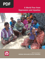 2005 — A World Free from Oppression and Injustice