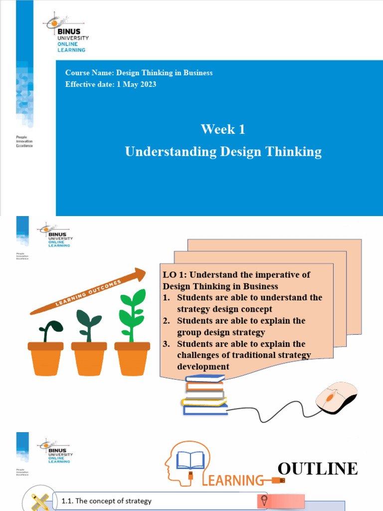 Design Thinking for Business Students | PDF | Strategic Management ...
