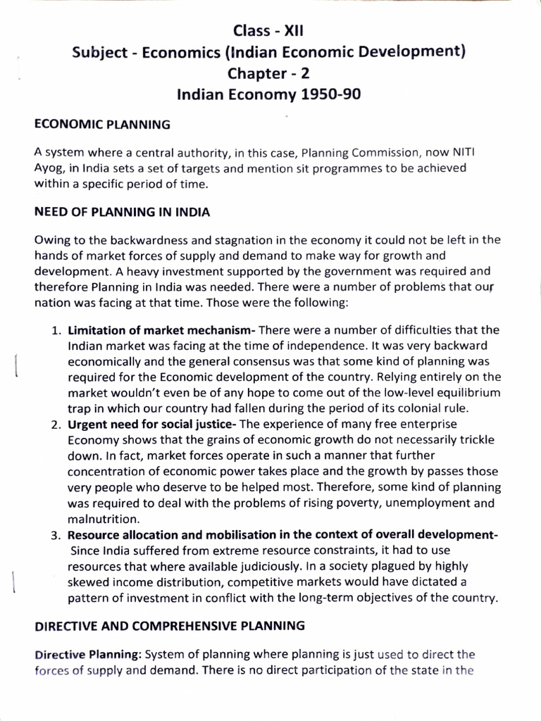 Indian Economy 1950 90 Pdf
