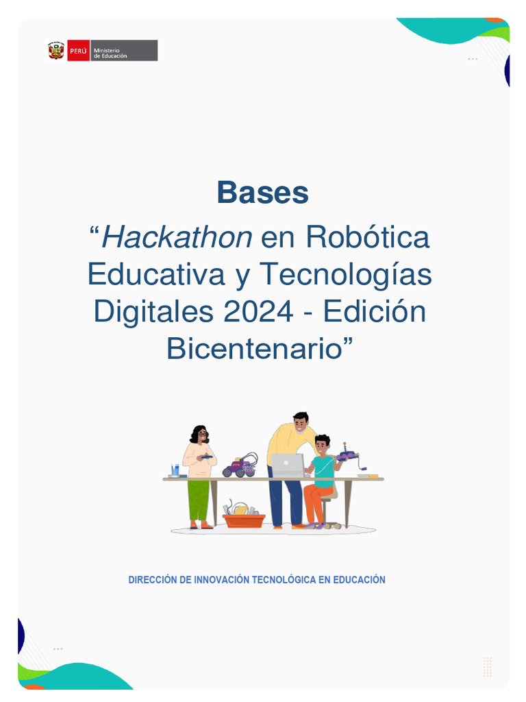 Hackathon Robótica y Tecnologías 2024 | PDF | Educación primaria ...