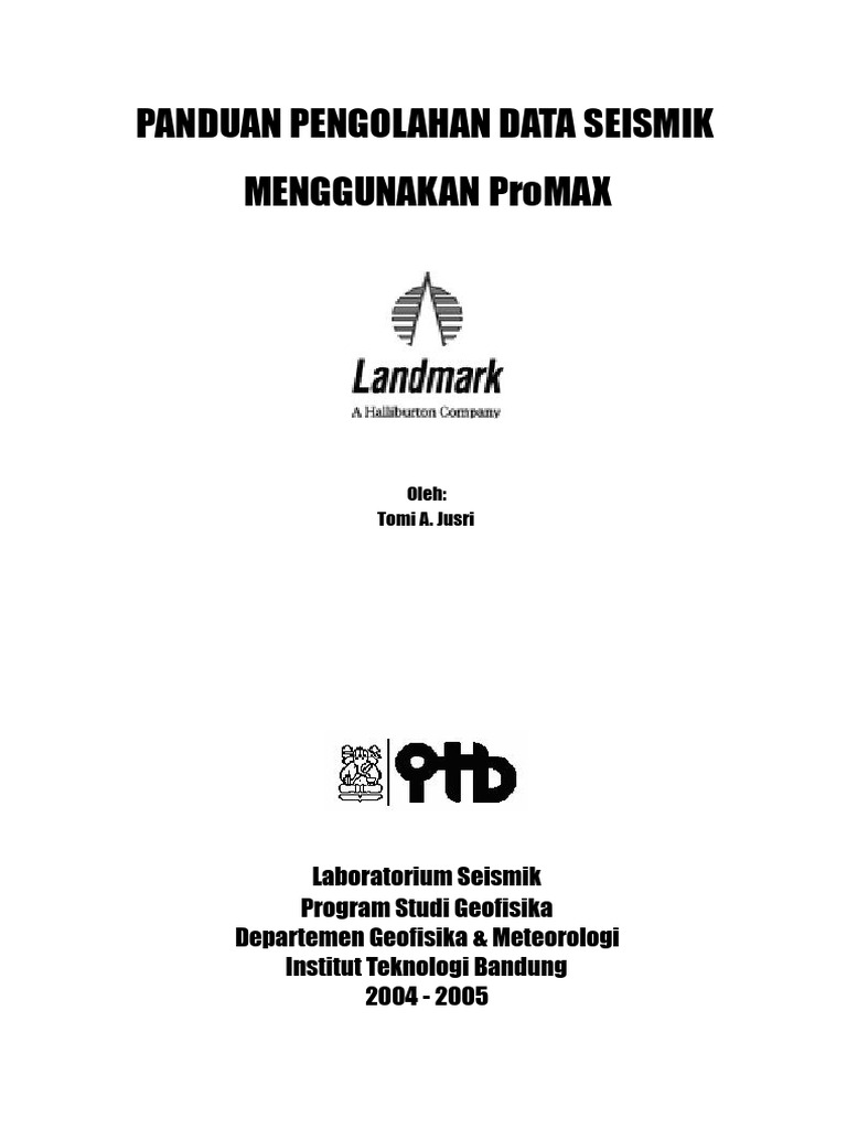 Panduan ProMAX untuk Pengolahan Seismik | PDF