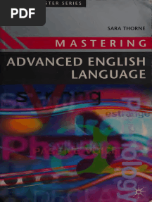 Mastering Advanced English Language