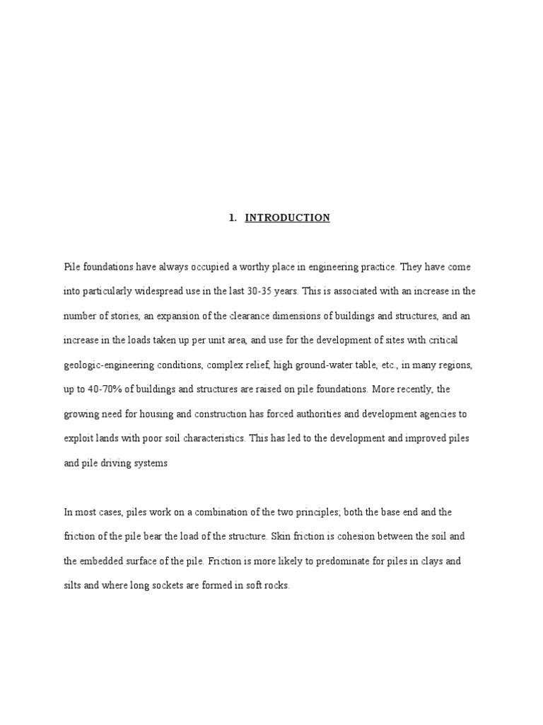 Literature review on pile foundation picture