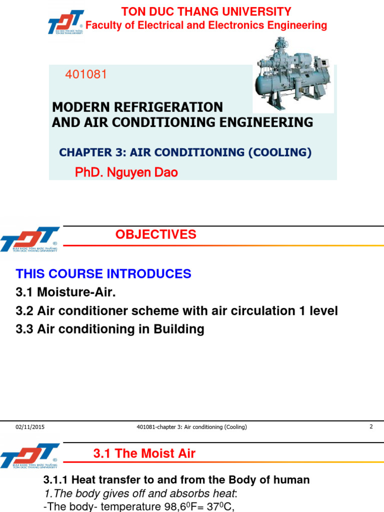 Refrigeration C3 Pdf Air Conditioning Heat Transfer