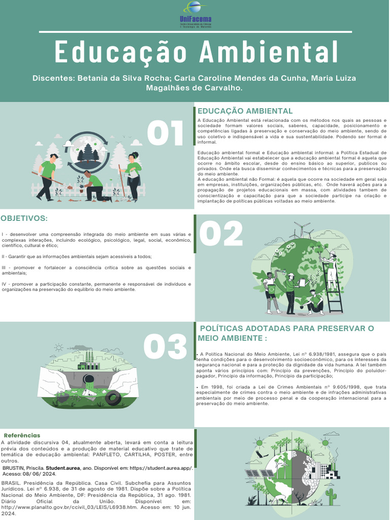 Educação Ambiental: Conceitos e Políticas | PDF | Sociedade | Ambiente ...