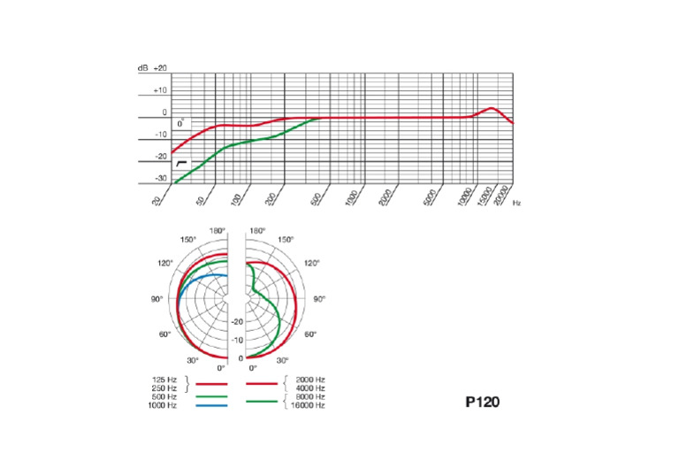 AKG P120 Polar Patterns | PDF