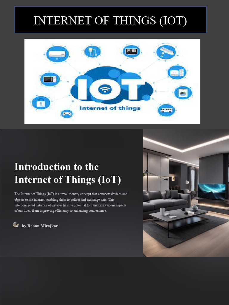 Introduction To The Internet Of Things Iot Pdf Internet Of Things