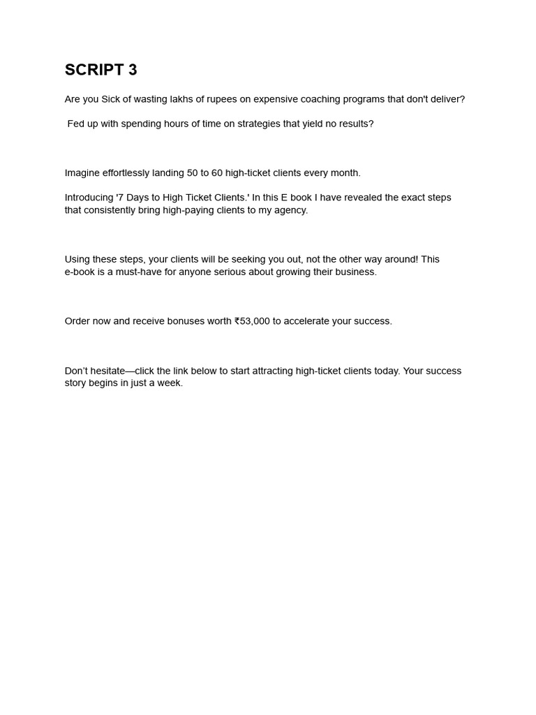 Script 3 | PDF